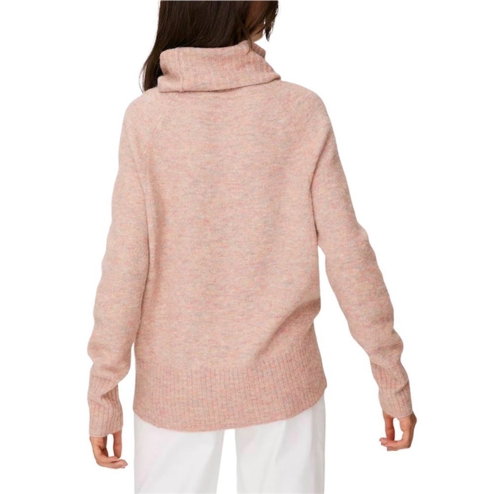 Aritzia Group by Babaton Plutarch Sweater Alpaca Turtleneck Blue Sz M - Picture 11 of 14